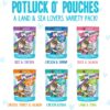 Weruva Wet Cat Food B.F.F. Omg - Best Feline Friend Oh My Gravy!, Variety Pack, Potluck O' Pouches, 2.8Oz Pouches (Pack Of 12)