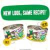 Weruva Wet Cat Food B.F.F. OMG - Best Feline Friend Oh My Gravy!, Chicken & Lamb Live N' Love with Chicken & Lamb in Gravy, 2.8oz Can (Pack of 12)