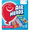 Airheads Candy Bars, Variety Bulk Box, Chewy Full Size Fruit Taffy, Back to School for Kids, Non Melting, Party, 72 Count