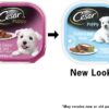 CESAR Puppy Soft Wet Dog Food Classic Loaf in sauce Chicken & Beef Recipe, 3.5 oz. Pack of 24 Easy Peel Trays
