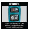 Makita XRU13Z 18-Volt LXT Lithium-Ion Brushless Cordless Curved Shaft String Trimmer (Tool-Only)