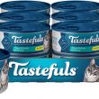 Blue Buffalo Tastefuls Tuna Entrée in Gravy Flaked Wet Cat Food, 5.5 Oz, Case of 24