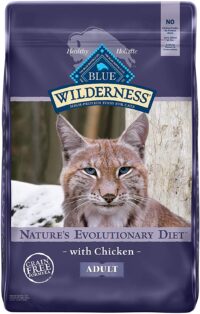 Blue Buffalo Wilderness High Protein, Natural Adult Dry Cat Food, Chicken 12-lb