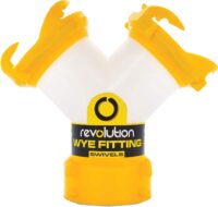 Camco 39629 Revolution Translucent Wye Fitting - Connects Two Sewer Hoses