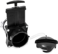 Camco Ready to Use Gate Valve with Built-in Clear Adapter, (39053)