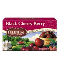Celestial Seasonings Herbal Tea, Black Cherry Berry, Caffeine Free, 20 Tea Bags, 1.6 Ounce (Pack of 6)