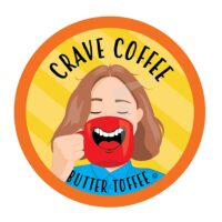 Crave Beverages Coffee Pods Compatible with 2.0 K-Cup Brewers, Butter Toffee, 40 Count