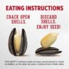 DAVID Roasted and Salted Jumbo Sunflower Seeds, Keto Friendly, 5.25 oz, 12 Pack