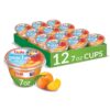 Dole Sliced Peach in 100% Juice, 7-Ounce Cups (Pack of 12)