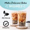 Flavfar Hong Kong Style Milk Tea with Instant Tapioca Pearls - Authentic Yuenyeung Milk Bubble Tea Kit with Low Calorie, Brown Sugar Boba & Sweetened Condensed Milk - All Natural & Made in Taiwan - 5 Pack (Hong Kong Milk Tea) Flavfar Hong Kong Style Milk Tea with Instant Tapioca Pearls - Authentic Yuenyeung Milk Bubble Tea Kit with Low Calorie, Brown Sugar Boba & Sweetened Condensed Milk - All Natural & Made in Taiwan - 5 Pack (Hong Kong Milk Tea)