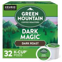 Green Mountain Coffee Roasters Dark Magic, Single-Serve Keurig K-Cup Pods, Dark Roast Coffee Pods, 32 Count