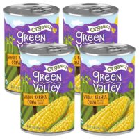 Green Valley Organics Whole Kernel Corn, 15 oz can (Pack of 4)