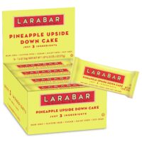 Larabar Pineapple Upsie Down Cake, Gluten Free Vegan Fruit & Nut Bar, 1.6 oz Bars, 16 Ct