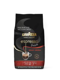 Lavazza Espresso Barista Gran Crema Whole Bean Coffee Blend, Medium Espresso Roast, Oz Bag (Packaging May Vary) Barista Gran Crema - 2.2 LB, 35.2 Ounce
