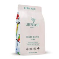 Lifeboost Coffee Light Roast Whole Bean Coffee - Low Acid Single Origin Usda Organic Coffee Beans - Non-Gmo Light Roast Coffee Beans Third Party Tested For Mycotoxins & Pesticides - 12 Ounces