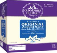 Old Mother Hubbard Classic Original Assortment Biscuits Baked Dog Treats, Mini, 20 lbs