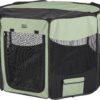 Pet Gear Travel Lite Soft-Sided Dog & Cat Pen with Removable Top, Sage, Large,