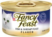 Purina Fancy Feast Wet Cat Food, Flaked Fish & Shrimp Feast - (24) 3 oz. Cans