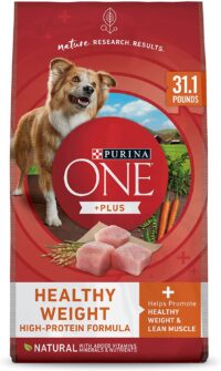 Purina ONE Natural, Weight Control Dry Dog Food, +Plus Healthy Weight Formula - 31.1 lb. Bag