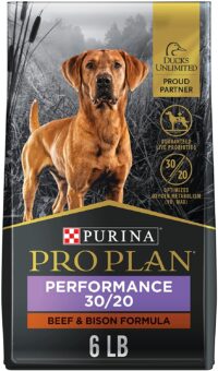 Purina Pro Plan Sport, Energy & Vitality Support, High Protein 30/20 Beef Dry Dog Food and Wet Dog Food 6 lb. Bag