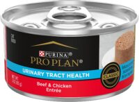 Purina Pro Plan Urinary Tract Cat Food Wet Pate, Urinary Tract Health Beef and Chicken Entree - (24) 3 oz. Pull-Top Cans