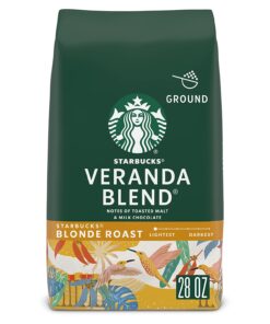Starbucks Blonde Roast Ground Coffee Veranda Blend 1 bag (28 oz.) (Package May Vary)