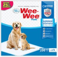Wee-Wee Absorbent Dog Pee Pads, 22 x 23-in, Unscented, 20 Count