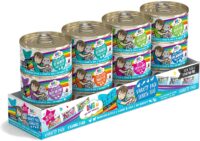 Weruva B.F.F. Omg - Best Feline Friend Oh My Gravy!, Variety Pack, Rainbow Road, Wet Cat Food By, 2.8Oz Cans (Pack Of 12)