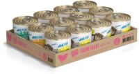 Weruva Wet Cat Food Best Feline Friend (B.F.F.), Big Feline Feast Variety Pack, 10oz Cans (Pack of 12), Multi Color