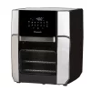 PowerXL Air Fryer Oven 12 QT with 8-in-1 Cooking Presets and LED Digital Touchscreen, Crisp, Bake, Roast, Broil, Reheat and More, 1700 Watts (Stainless Steel)