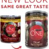 Purina ONE Grain Free, Natural Pate Wet Dog Food, SmartBlend True Instinct With Real Turkey & Venison - (12) 13 oz. Cans