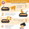 ARM & HAMMER Clump & Seal Platinum Clumping Cat Litter, Multi-Cat, 27.5lb