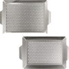 Tramontina Outdoor Roasting Grill Pan Set 2 Pc
