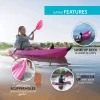 Lifetime Wave 6' Youth Kayak (Paddle Included, Pink)
