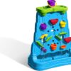 Step2 Waterfall Discovery Wall | Double-Sided Outdoor Water Play Set with 13-Pc Water Accessory Set, Multicolor, Basic