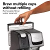 Hamilton Beach FlexBrew Trio 2-Way Coffee Maker, Compatible with K-Cup Pods or Grounds, Combo, Single Serve & Espresso Machine with 19 Bar Pump, 56 oz. Removable Reservoir, Black