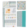 Trend Lab 6-Piece Crib Bedding Set, Lullaby Jungle