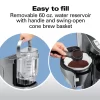 Hamilton Beach Professional Programmable Drip Coffee Maker, 12 Cup Capacity Ergonomic Carafe, 60oz Removable Reservoir, Brushed Metal (49500)