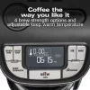 Hamilton Beach Professional Programmable Drip Coffee Maker, 12 Cup Capacity Ergonomic Carafe, 60oz Removable Reservoir, Brushed Metal (49500)