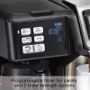 Hamilton Beach 49976 FlexBrew Trio 2-Way Coffee Maker, Compatible with K-Cup Pods or Grounds, Combo, Single Serve & Full 12c Pot, Black