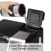 Hamilton Beach 49976 FlexBrew Trio 2-Way Coffee Maker, Compatible with K-Cup Pods or Grounds, Combo, Single Serve & Full 12c Pot, Black