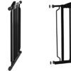 Regalo Easy Step Extra Tall Baby Gate, Black, 29" - 36.5"