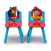 Delta Children Kids Table and Chair Set With Storage (2 Chairs Included) - Ideal for Arts & Crafts, Snack Time, Homeschooling, Homework & More, Nick Jr. PAW Patrol