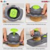 5 Core 11 in1 Vegetable Chopper Cutter Chopper Multifunctional Veggie Chopper with Container, Onion Chopper, Chopper Vegetable Cutter - Grey VC 11