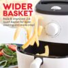 DASH Tasti-Crisp™ Electric Air Fryer Oven Cooker with Temperature Control, Non-Stick Fry Basket, Recipe Guide + Auto Shut Off Feature, 1000-Watt, 2.6Qt, White DASH Tasti-Crisp™ Electric Air Fryer Oven Cooker with Temperature Control, Non-Stick Fry Basket, Recipe Guide + Auto Shut Off Feature, 1000-Watt, 2.6Qt, White