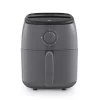 DASH Tasti-Crisp™ Electric Air Fryer Oven Cooker with Temperature Control, Non-Stick Fry Basket, Recipe Guide + Auto Shut Off Feature, 1000-Watt, 2.6Qt, Grey