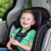 Safety 1st Grand 2-in-1 Booster Car Seat, Forward-Facing with Harness, 30-65 pounds and Belt-Positioning Booster, 40-120 pounds, Black Sparrow