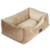 Serta Perfect Sleeper Orthopedic Cuddler Pet Bed, 34" x 24" (Tan)