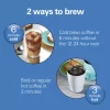 Hamilton Beach Convenient Craft Rapid Cold Brew & Hot Coffee Maker, Single Serve Ground Coffee Brewer, 16 oz. capacity, White, 42500