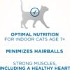 Purina ONE High Protein, Natural Senior Dry Cat Food, Indoor Advantage Senior+ 16 lb. Bag